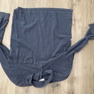 Dark blue J crew shirt